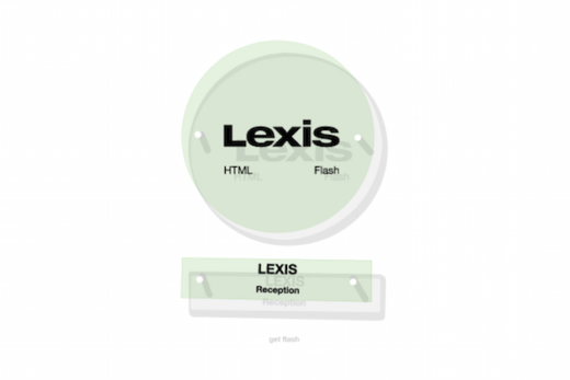 Lexis PR web site cover page